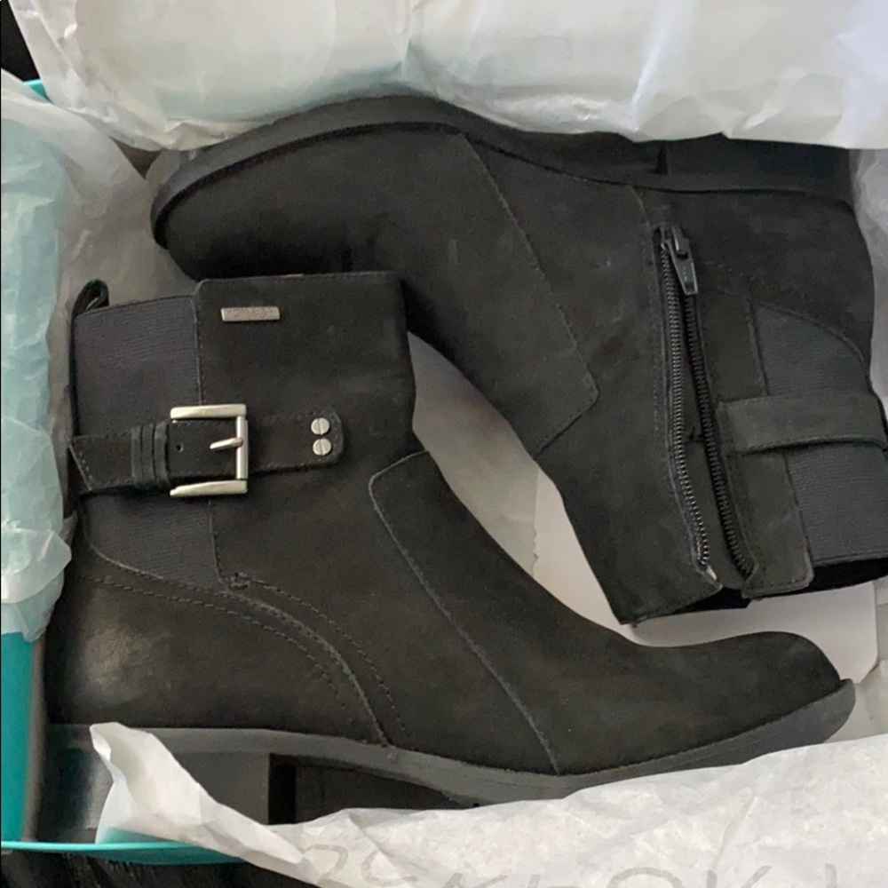 Rockport Claudia Waterproof Chelsea Booties 7.5 - Picture 4 of 4